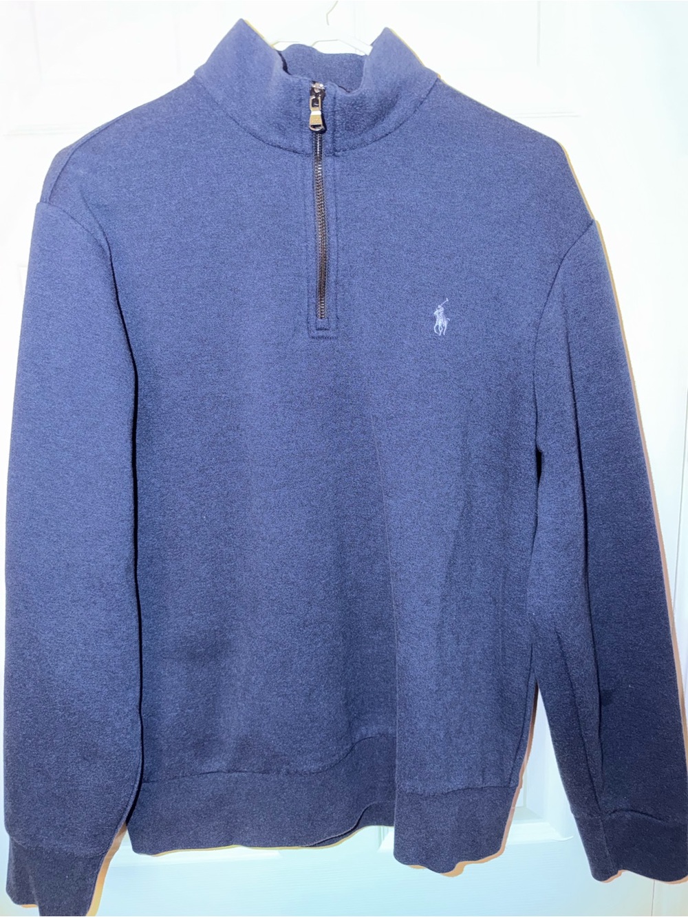 Ralph Lauren Navy Half-Zip Men's Sweater